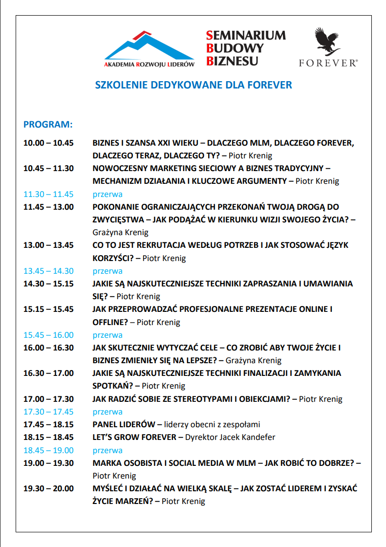 Agenda